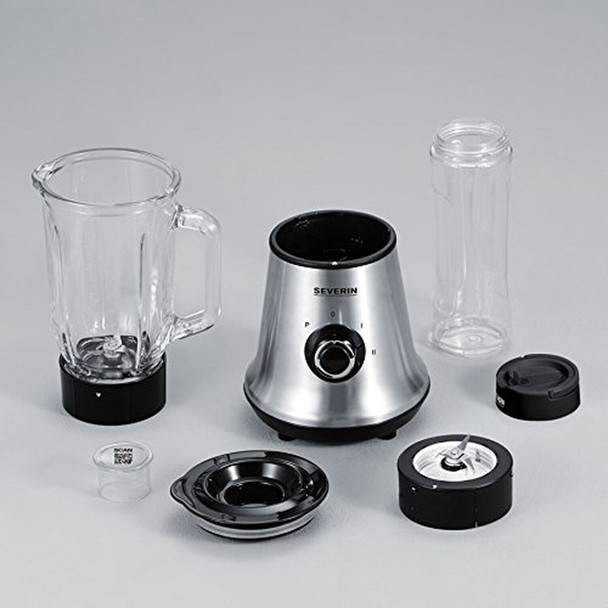 Severin Multi-mixer & Smoothie Maker 500 W Brushed Stainless Steel/Black