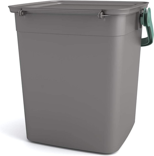 Kis Smart Container Bio Compost, 25.5 x 23 x 25 cm, Grey