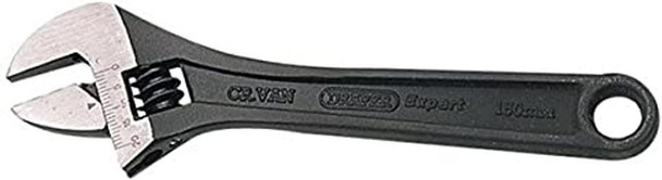 Draper Expert Crescent-Type Adjustable Wrench with Phosphate Finish 200mm/29mm