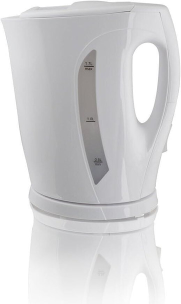 Status Boston Cordless Electric Kettle White 1.7 Litre Dual Water Indicator