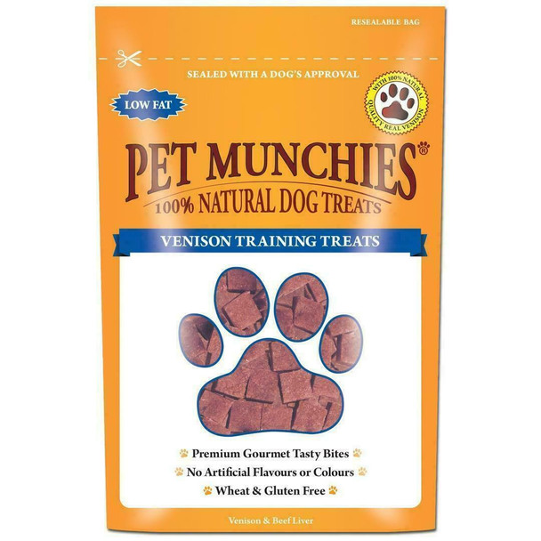 Pet Munchies - Dog Training Treats Venison x Size: 50 Gm