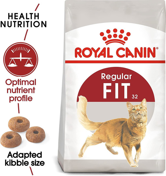 Royal Canin Fit Adult Dry Cat Food 400g 2kg 4kg