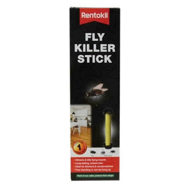 Rentokil RKLFSS01 Fly Killer Sticks, Black,24.2x7x7 cm