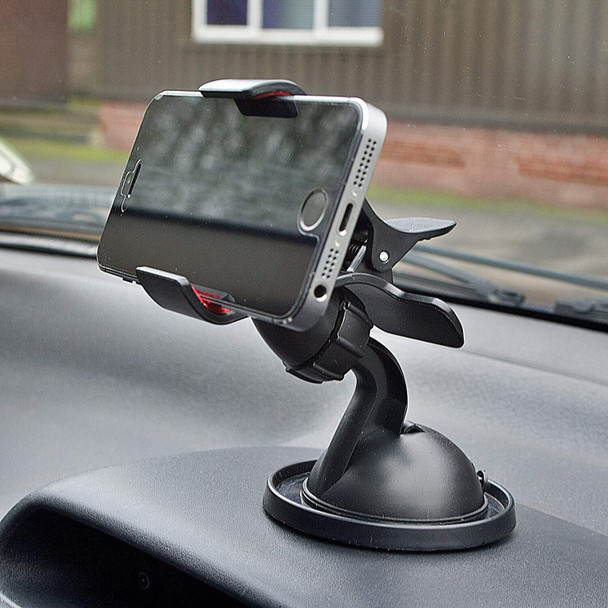 Sakura SS5244 Mobile Phone Windscreen Gadget Holder Universal Fit