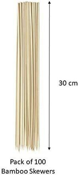 Chef Aid 10E01478 Bamboo Skewers , Beige , 30cm
