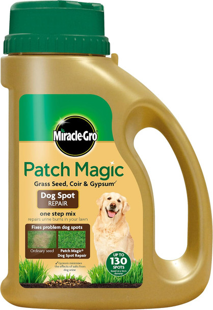 2 x Patch Magic Dog Spot Repair 3-in-1 Mix of Grass Seed, Coir & Gypsum 1293g