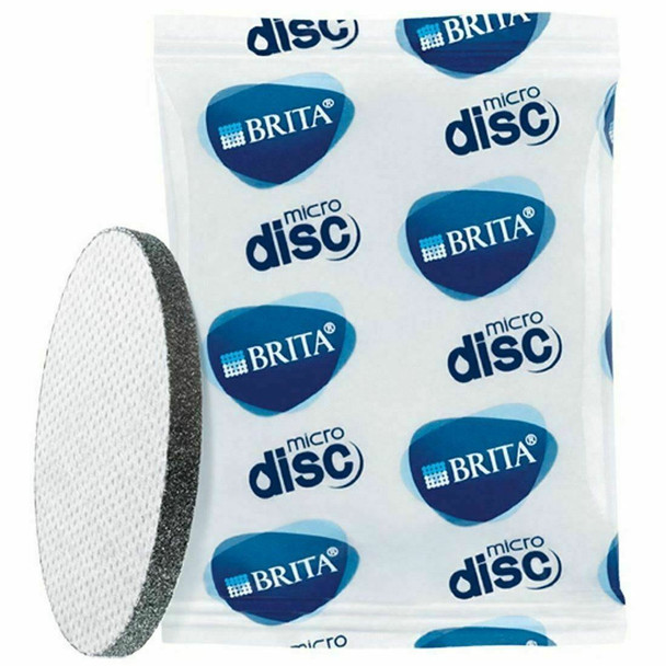 BRITA MicroDisc replacement filter discs for Fill and Go and Filter Bottles, reduce chlorine, microparticles and other impurities - 3 pack