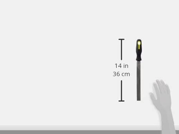 C.K T0080S 8-inch Flat Smooth Cut Engineers File