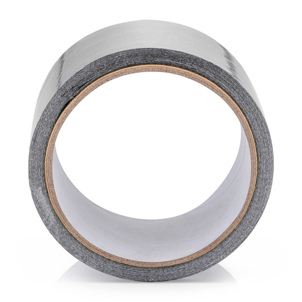 SuperFOIL Aluminium Foil Tape - Heavy Duty Sticky Foil Tape for Sealing Seams and Edges 50mm x 30m