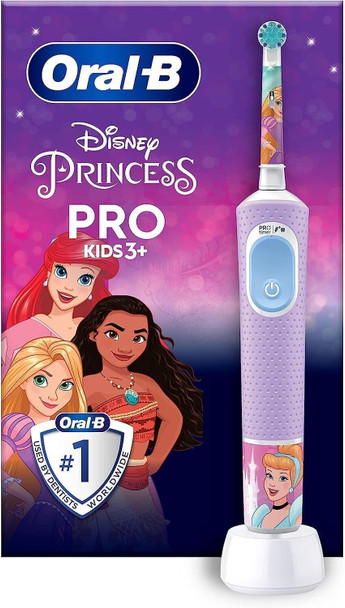 Oral-B Pro Kids Electric Toothbrush 1 Brush Head Disney Princess Character