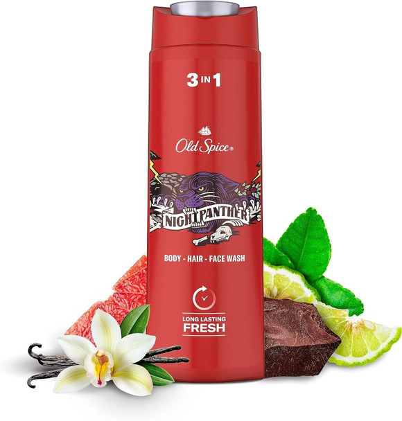 Old Spice Night Panther Shower Gel For Men 400ml