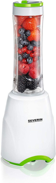 Severin Smoothie Maker with 300 W of Power SM 3735, White-Green