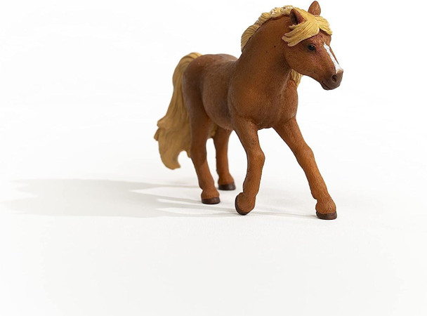 Schleich 13943 Icelandic Pony Stallion Horse Club Toy Figurine for Children 5-12 Years