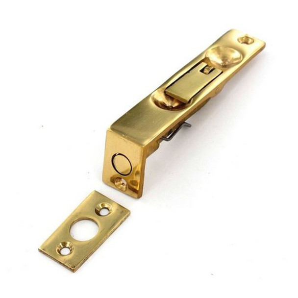 Securit S2546 Brass Flush Bolt 150mm, Gold