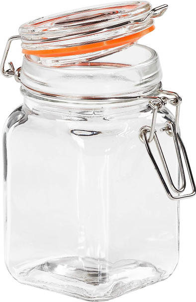 Tala Airtight Clip Top Spice Jars with Silicone Seal Mini Set of 5, 250ml