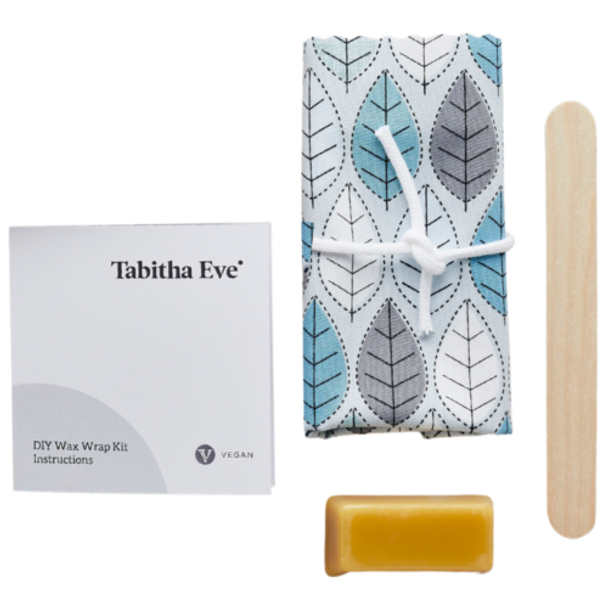 Tabitha Eve | DIY Wax Wrap Kit | Kit to Make Your own Wax Wraps | 3 Cotton Squares | Wax bar | Wooden Spreading Spatula | Environmentally Friendly | Vegan | Handmade in UK |