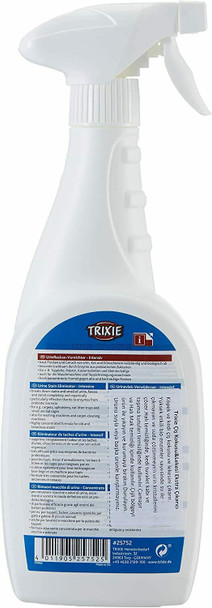 Trixie Dog & Cat Urine Faeces and Vomit Intensive Stain Eliminator Spray, 750 ml