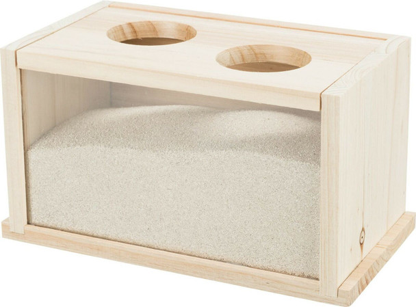 Trixie - Wooden sand bath for rodents - TR-63004