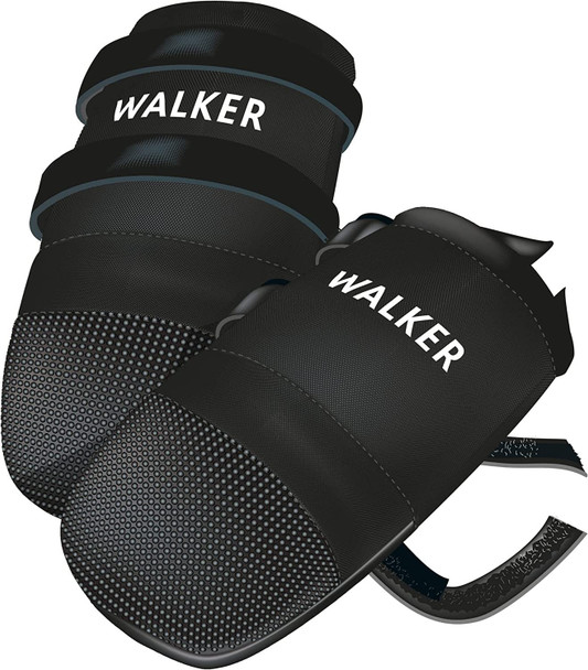 Walker L 2 x Dog Boots, Black