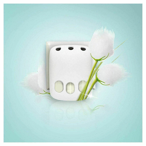 Ambi Pur 3Volution Plug-in Refill - Cotton Fresh Scent Home Air Freshener - 20ml