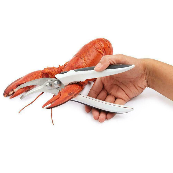 Zyliss Shellfish Shears - Unique Cutting Mechanism - Integrated Cracker and Pick