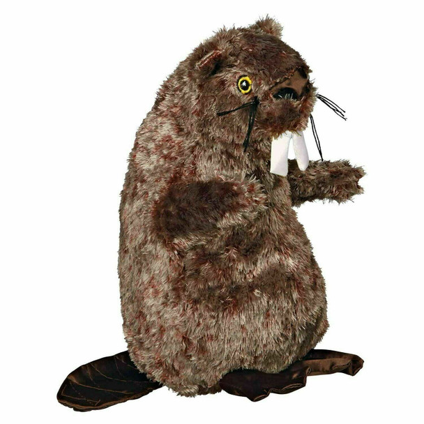 Trixie Animal Sound Plush Beaver Toy