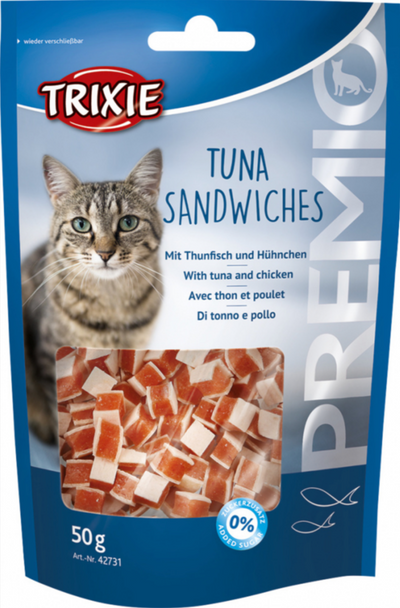 Trixie Premio Tuna Sandwich Cat Treats 50 g