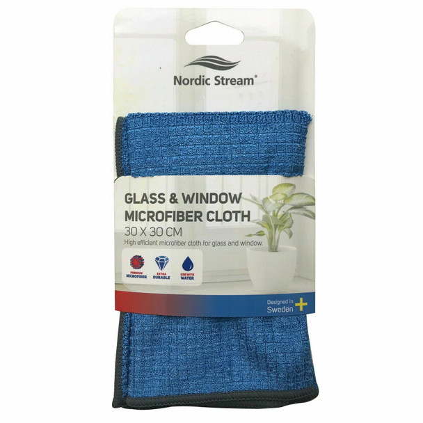 Nordic Stream Absorbent Microfibre Cloth for Polishing Glass and Stainless Steel