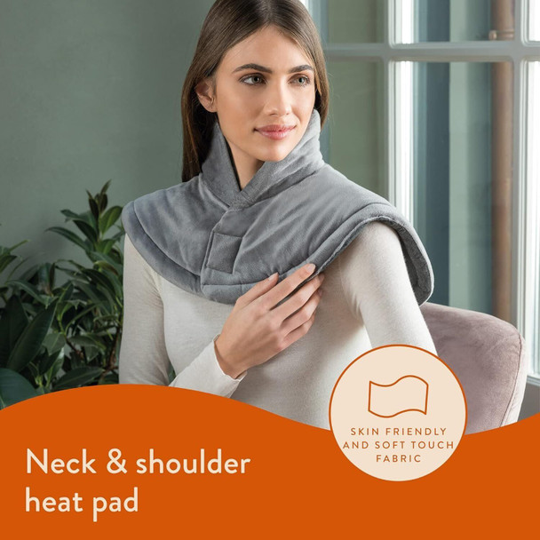 Dreamland Revive me Neck & Shoulders Heat Pad 47x52cm, Grey, 1.0 Count