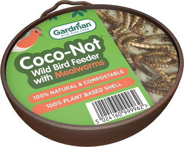 Gardman GM Coco-Not Mealworm Topped