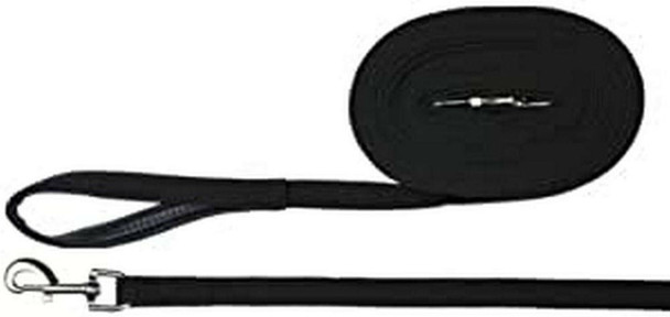 Trixie Tracking Lead Flat Strap, 5 m x 20 mm, Black