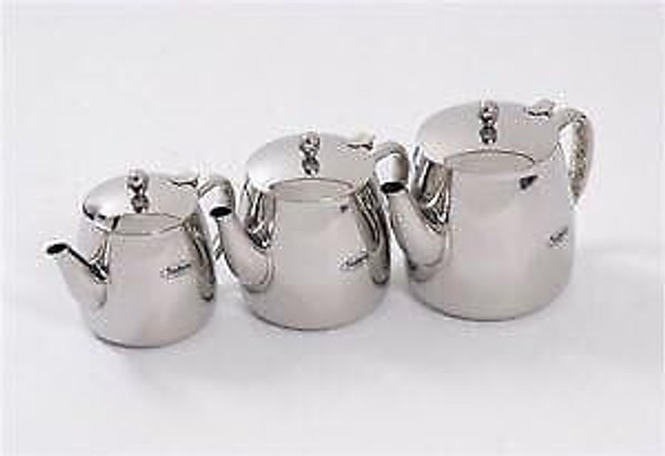 Tudere High Quality Stainless Steel 18/10 Tea Pot - 1.5 Litres