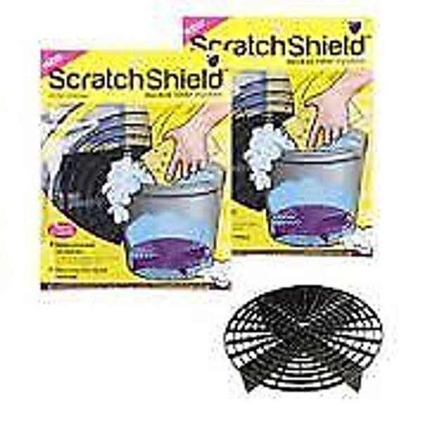 2x Scratch Shield Bucket Filter System Stops Vehicle Paintwork Being Damaged