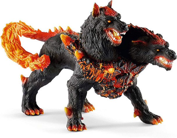 SCHLEICH 42451 Hellhound Eldrador Creatures Toy Figurine for children aged 7-12 Years