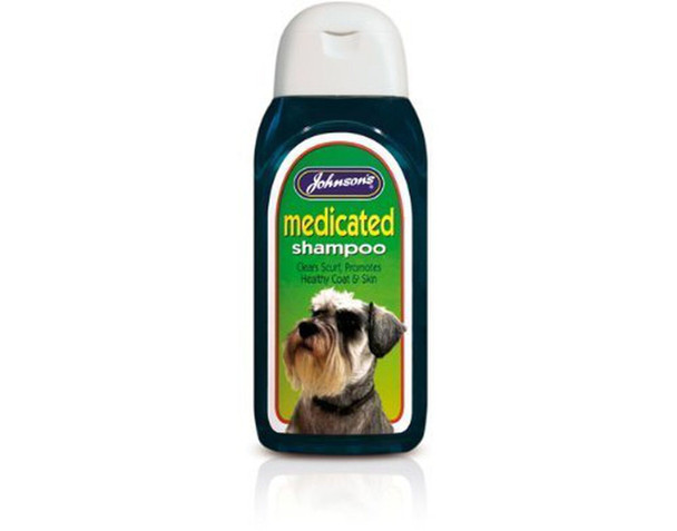 Johnson's Vet Medicated Shampoo, 200 ml Clear 1614G012
