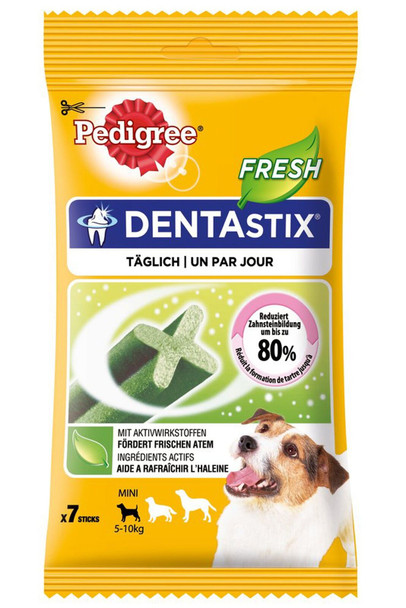 Pedigree Dentastix - Daily Fresh Dental Chews - Dog Treats for Small Dog - 70 Sticks (Pack of 10)