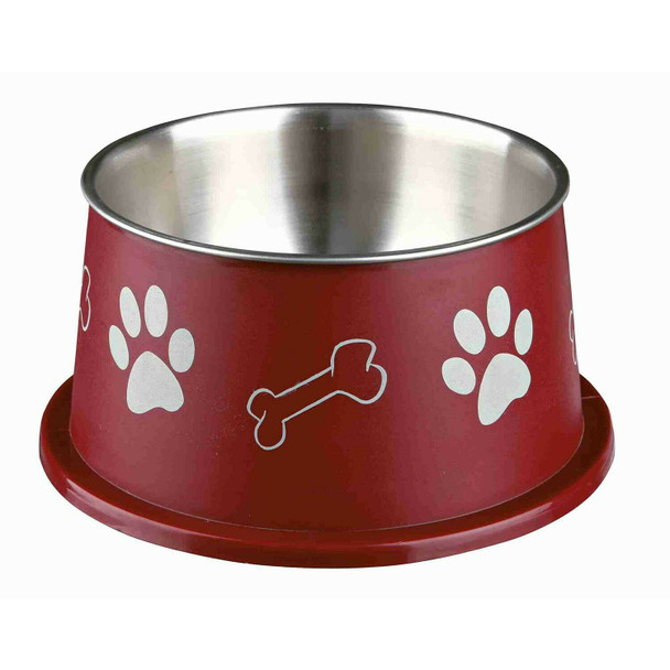 Trixie Long-Ear Bowl Stainless Steel/plastic