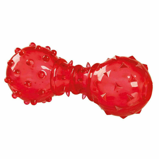 Trixie Dog Activity Snack TPR Dumbbell, 12 cm,-Assorted Product