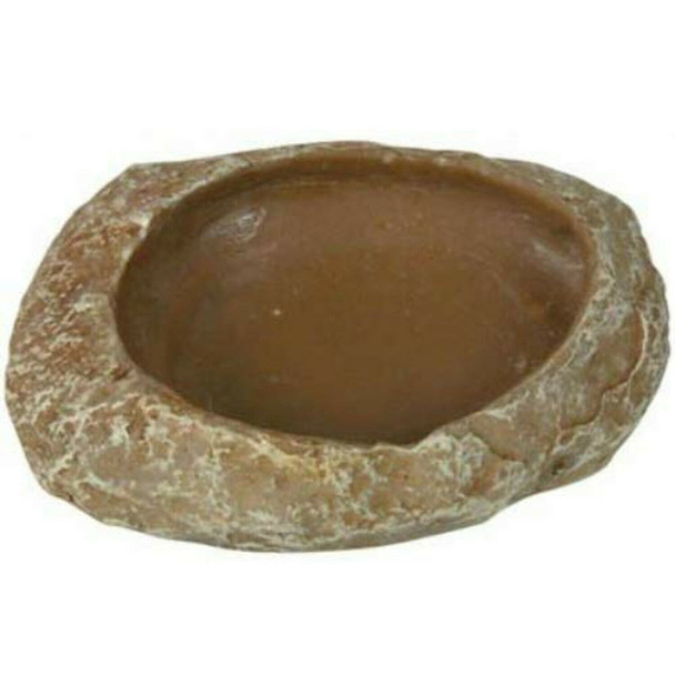 Trixie 76181 Water and food bowl, reptile 11 × 2.5 × 7 cm