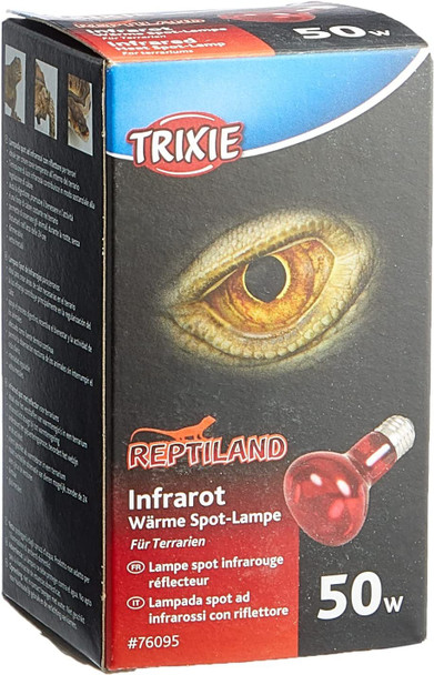 Trixie Infrared Heat Spot Lamp, 50 Watt, 63 x 100 mm