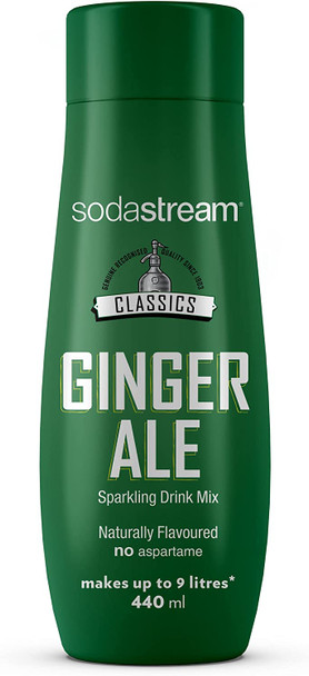 SodaStream Classics Ginger Ale, Sparkling Drink Mix, Naturally Flavoured with...