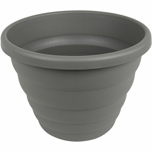 Wham Grey Beehive Round Upcycled Planter 40cm