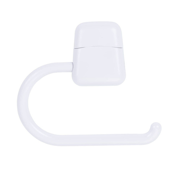 WENKO Toilet roll Holder Pure, White, 3 x 17.5 x 15.5 cm