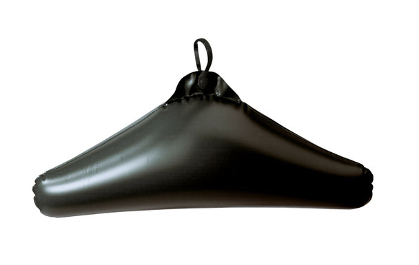 Wenko Inflatable Plastic Clothes Hanger Set of 2 Black, 43 x 21.5 cm