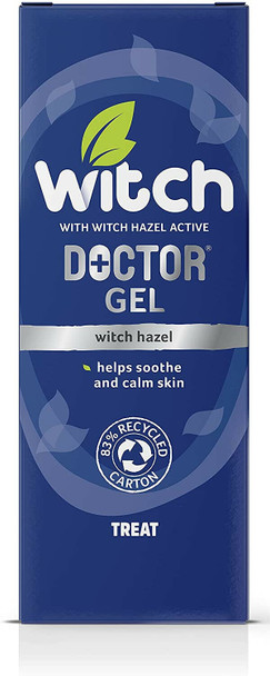 Witch Doctor Gel 35ml, with Witch Hazel helps calm and soothe skin