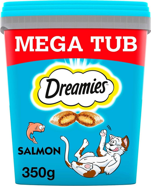 Dreamies Cat Treats, Tasty Salmon, 350g