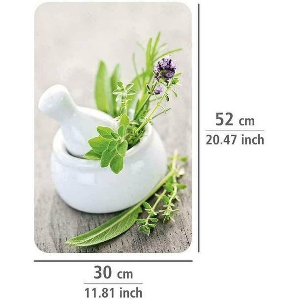 2kg+ Wenko Universal cover plates Herb Garden, set of 2, for all types of cookers