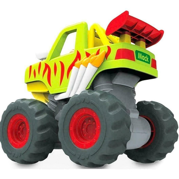 WOW Toys Mack Monster Truck,Green/Red/Yellow