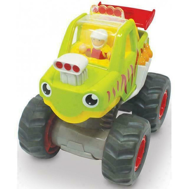 WOW Toys Mack Monster Truck,Green/Red/Yellow