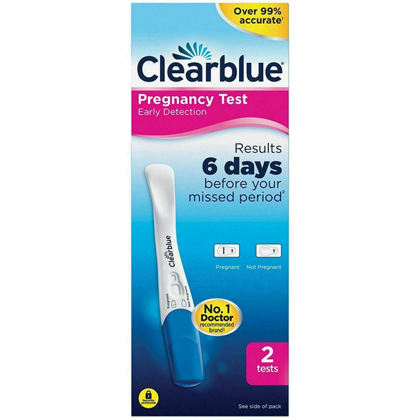 Clearblue Pregnancy Test Results 6 Days Early, Pack of 2